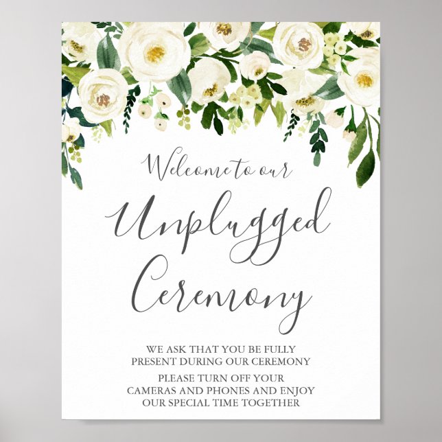 Poster Symbole de la cérémonie de débranchement des fleur (Devant)