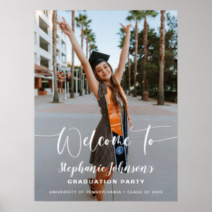 Poster Symbole de la fête de graduation photo