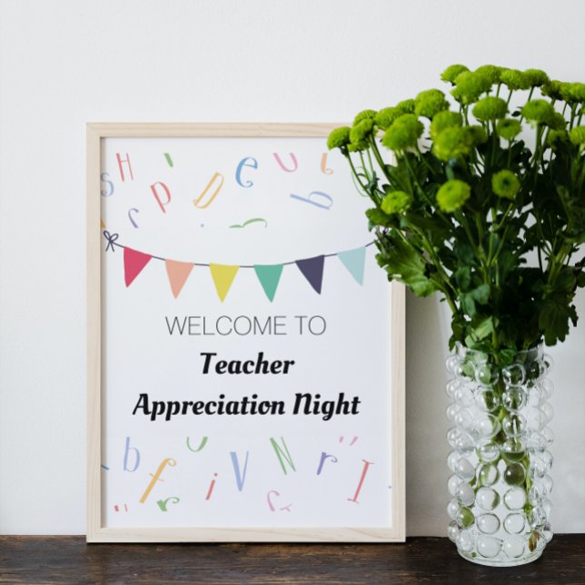 Poster Symbole de la fête de retraite de l'enseignant (Créateur téléchargé)