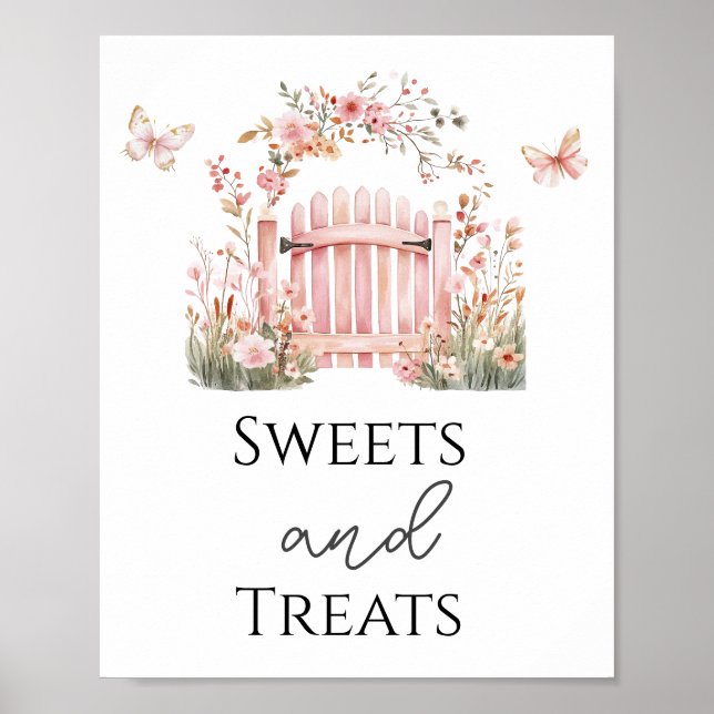 Poster Symbole de la fête des friandises et friandises fl (Devant)