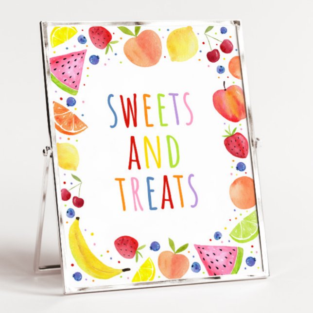 Poster Symbole de la fête des Frutti à deux tti (Créateur téléchargé)
