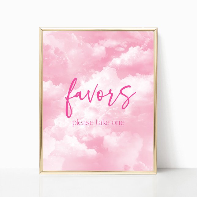 Poster Symbole de la Fête des nuages roses (Créateur téléchargé)