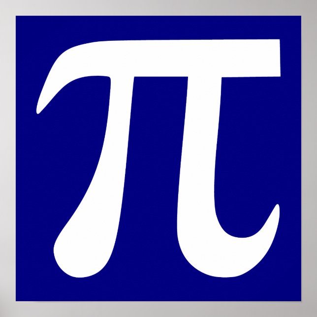 Poster Symbole de la Marine et du Pi blanc (Devant)