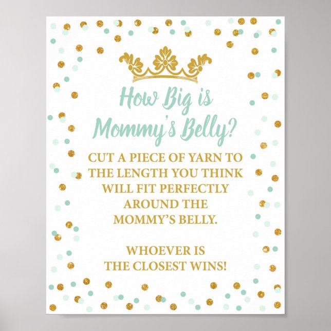 Poster Symbole de la Monnaie Royale et de l'Or de Mommy (Devant)