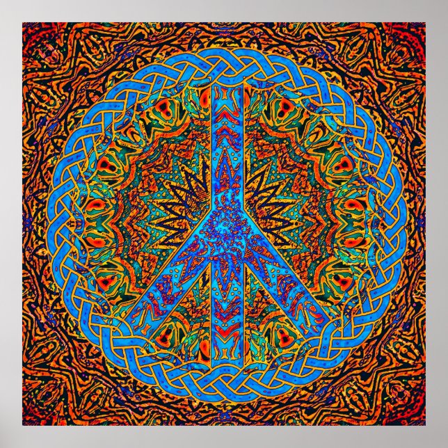 Poster Symbole de la paix (Devant)