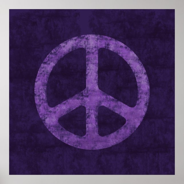 POSTER SYMBOLE DE LA PAIX POPULAIRE DÉSORMAIS (Devant)