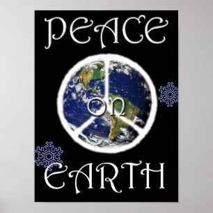 Poster SYMBOLE DE LA Paix SUR LA TERRE