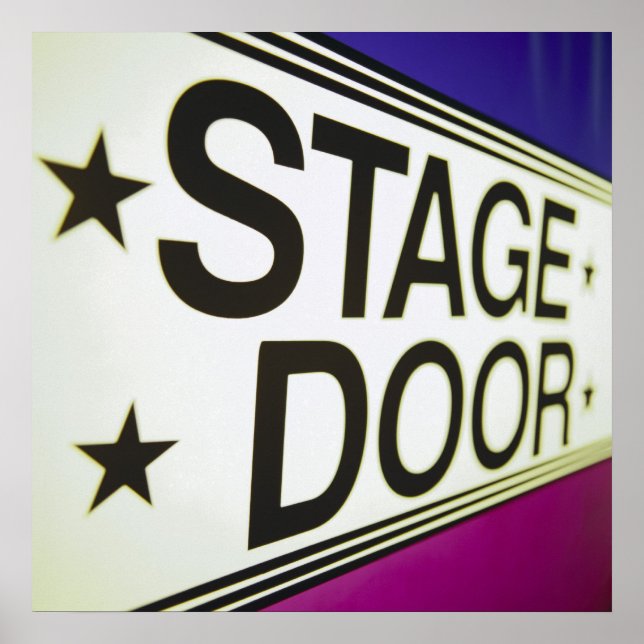 Poster Symbole de la porte du théâtre (Devant)