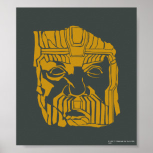 Poster Symbole de la statue Erebor