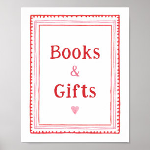 Poster Symbole de la table Livres et Cadeaux Digital Vale
