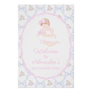 Poster Symbole de l'affiche Preppy Grandmillennial Dolly