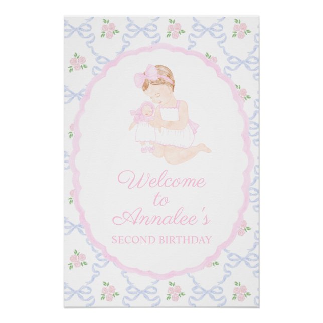 Poster Symbole de l'affiche Preppy Grandmillennial Dolly  (Devant)