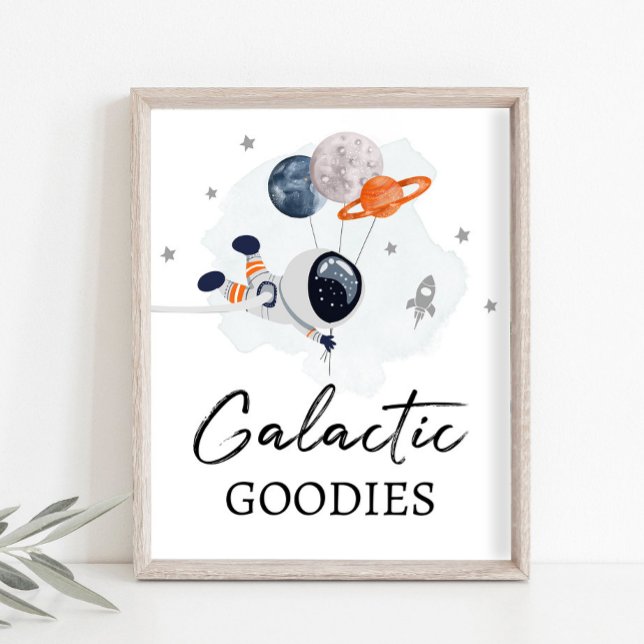 Poster Symbole de l'astronaute du groupe spatial Goodies  (Créateur téléchargé)