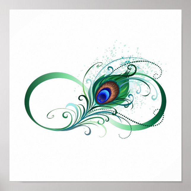 Poster Symbole de l'Infinity (Devant)