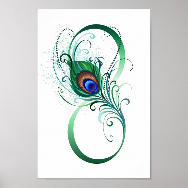Poster Symbole de l'Infinity (Devant)