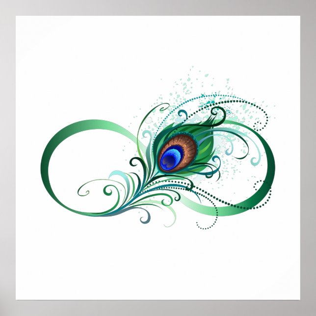 Poster Symbole de l'Infinity (Devant)