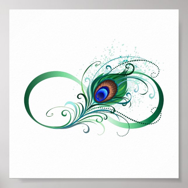 Poster Symbole de l'Infinity (Devant)