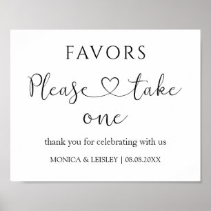 Poster Symbole de mariage minimaliste moderne