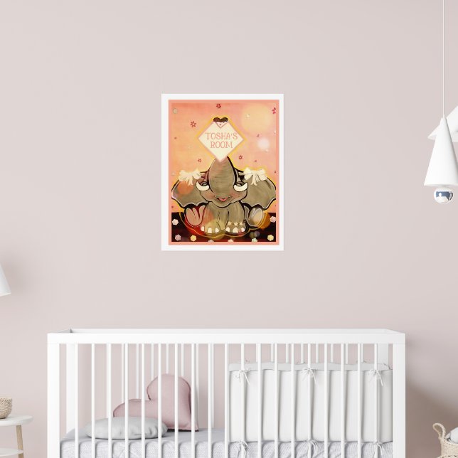 Poster Symbole de Natosha, Le Mur Eléphant (Pépinière 2)