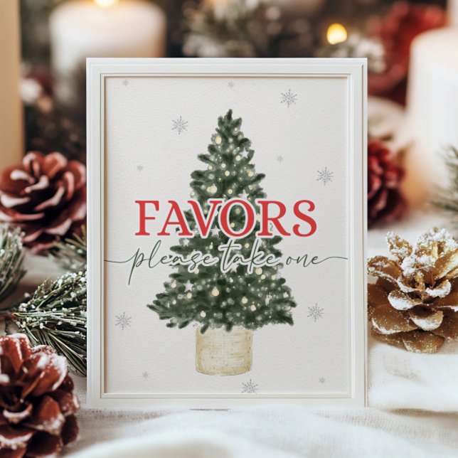 Poster Symbole de Noël d'hiver (Créateur téléchargé)