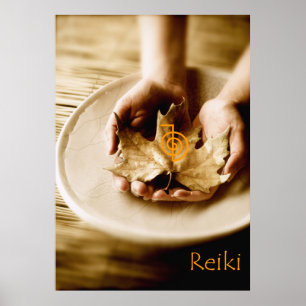 Poster Symbole de puissance Reiki