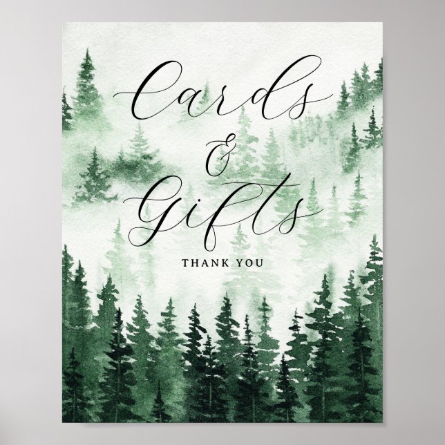 Poster Symbole des berges et cadeaux de la forêt (Devant)