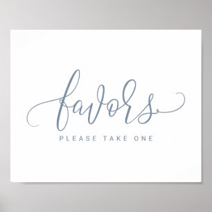 Poster Symbole des faveurs de mariage - Script de rebond 