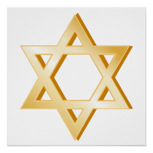 Poster Symbole du judaïsme