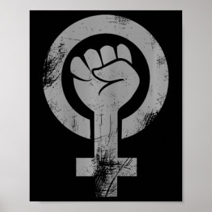 Poster Symbole féministe de la première résistance au pre