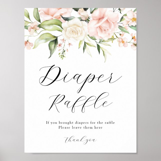 Poster Symbole floral et verdoyant (Devant)
