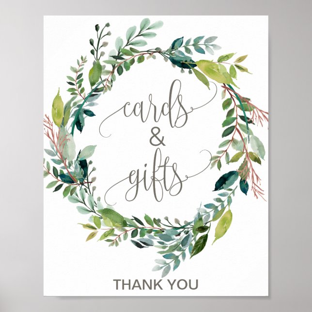 Poster Symbole Folift Cartes de couronne et cadeaux (Devant)