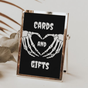 Poster Symbole gothique Halloween Baby showers cartes et 