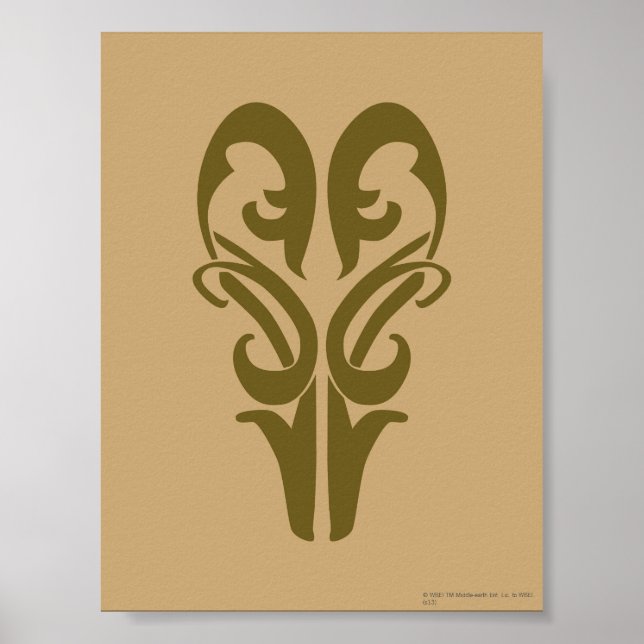 POSTER SYMBOLE LEGOLAS GREENLEAF™ (Devant)