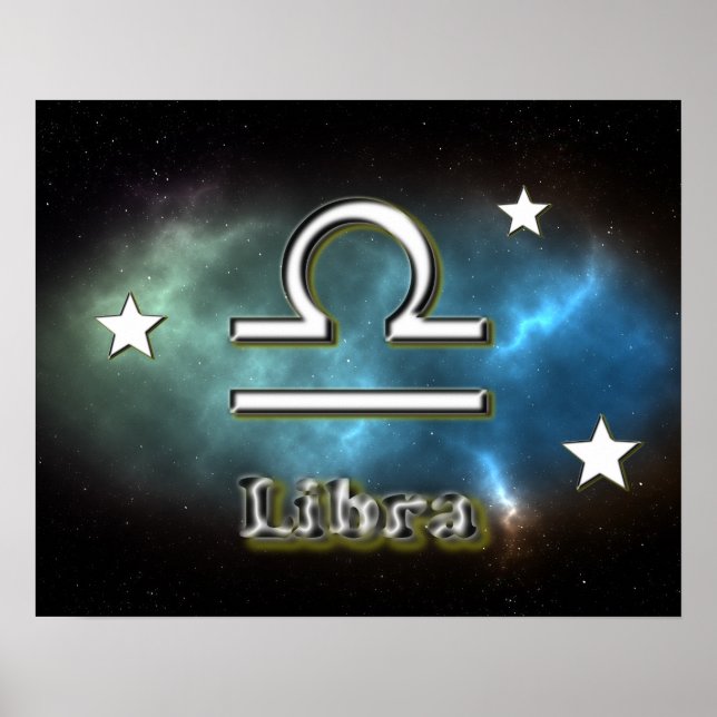 Poster Symbole Libra (Devant)