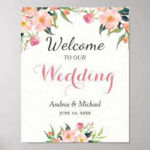 Poster SYMBOLE Mariage Floral Botanique Moderne