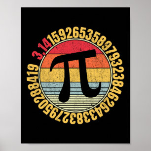 Poster SYMBOLE NERdy MAth Pi Mathlete