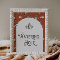 Symbole numérique du trou d'eau de l'Ouest