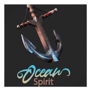 Poster Symbole Ocean Spirit