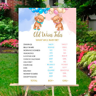 Poster Symbole Ours Old Wales Tales