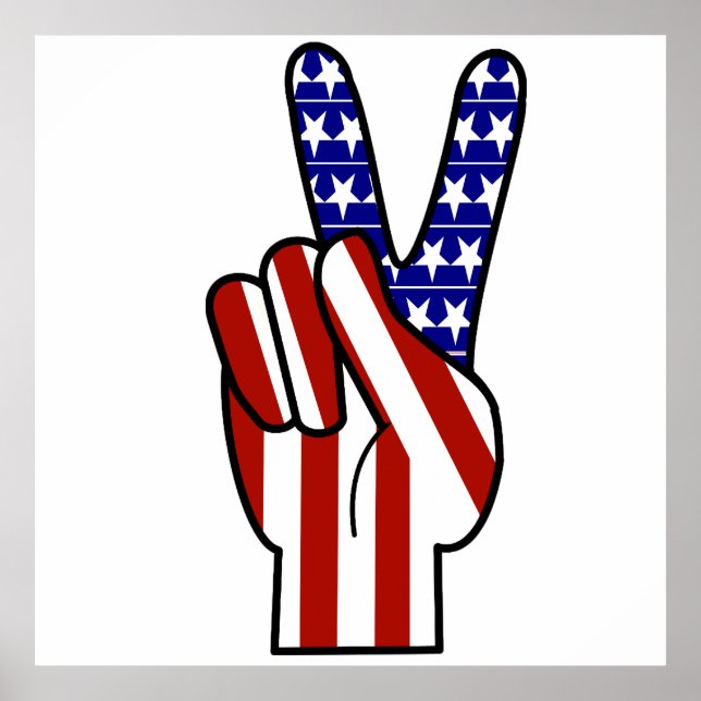 Poster SYMBOLE Patriotique DE LA PAIX (Devant)