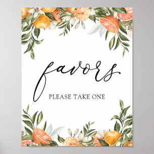 Poster Symbole Petit Cléménite Cutie et Faveurs de la ver