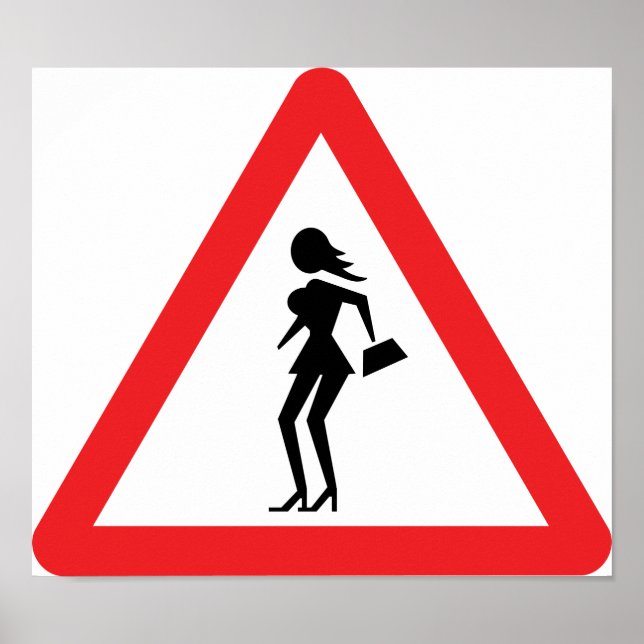 Poster Symbole Prostitute de prudence (Prostituée de Atte (Devant)