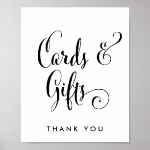 Poster Symbole Southern Belle Calligraphy Cartes et Cadea