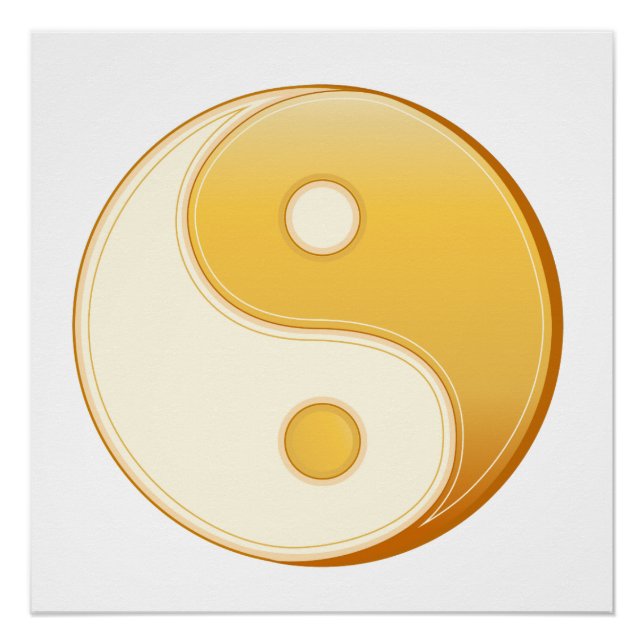 Poster Symbole taoïsme (Devant)