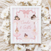 Symbole Tutu Cute Girls' 2nd Ballerina Cartes & Ca