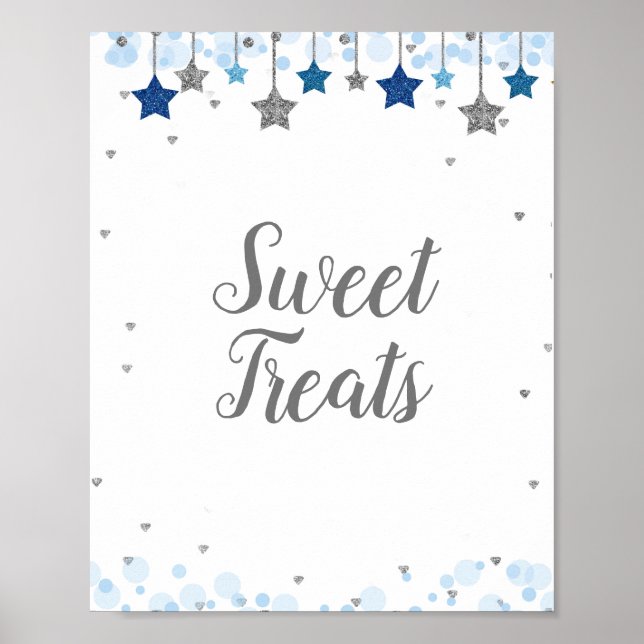 Poster Symbole Twinkle Aquarelle Sweet Traitements (Devant)