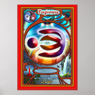Poster Symbole universel du pardon