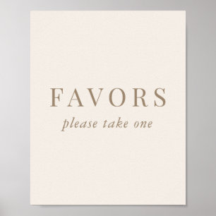 Poster Symbole vintage Romantique Or et Mariage d'ivoire 