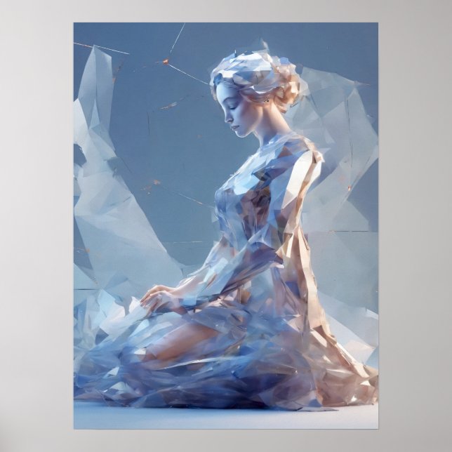 Poster Symbole Virgo Zodiac (Devant)