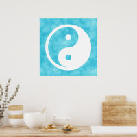 Symbole Yin Yang - tatouage solide design 2